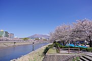 Reka Kocukiki teče skozi mesto Kagošima