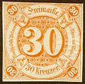 Thurn und Taxis stamp, Southern District, 1859.