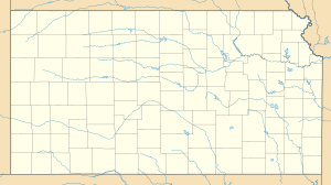 Коффівілл. Карта розташування: Канзас