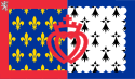 Flagge der Region Pays de la Loire