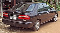 1998–2000 Nissan Sunny Super Saloon (second facelift, Thailand) with Taiwanese market tail lights