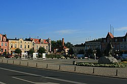 Market Square (Rynek) in Oborniki