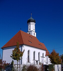 The church of Saint Nicholas in Oberndorf