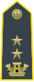 Distintivo di grado per controspallina di tenente colonnello della Guardia di finanza