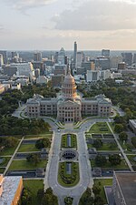 Tinghúsið (Texas State Capitol) í Austin.