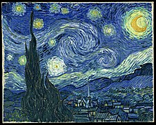 Vincent van Gogh, La Nuit étoilée, 1889[23].