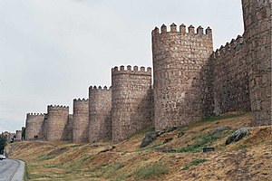 Ávila city walls.