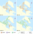 Map of Arctic migrations