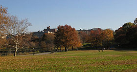 Inwood, vista do Inwood Hill Park