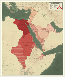 Location of Turkish Sudan