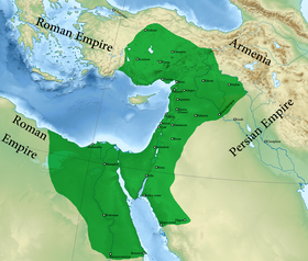 Localização de Império de Palmira