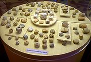 "Poverty point objects," earthenware, believed to be for cooking, Poverty Point
