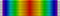 Medaglia della Vittoria, commemorativa della grande guerra per la civiltà (1918) - nastrino per uniforme ordinaria