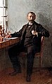 Pictura Alfredi Nobel ab Aemilio Österman.