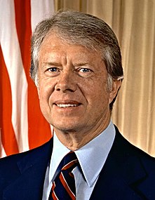 Jimmy Carter D (1977-1981) 1er octobre 1924 (99 ans)