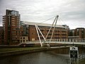 Clarence Dock Bridge in Leeds