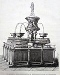 Fuente de perfume para la contribución holandesa a la Centennial Exposition 1876