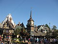 Image 25Fantasyland (Peter Pan's Flight in the foreground and the Matterhorn Bobsleds in the background) (from Disneyland)