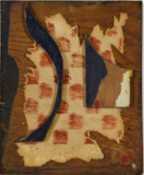 Schwitters, untitled (Chessman), 1941, collage, oil, paper and wood on plywood