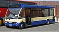 Image 105RH Transport Services Optare Solo 880 in April 2007 (from Low-floor bus)