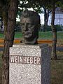 buste voor Josef Weinheber ongedateerd geboren op 9 maart 1892