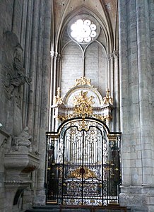 Chapelle Saint-Jean du Vœu, grilles.