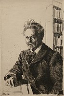 August Strindberg (1910) 29,8x19,8 cm. ZG231