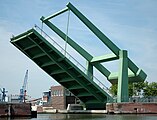 Pod basculant în Bremerhaven, Germania