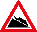 Slow moving heavy vehicles ahead