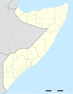 Caluula is located in Somalia