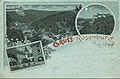Frühe Ansichtskarte der Sommerfrische Rosenburg, um 1895