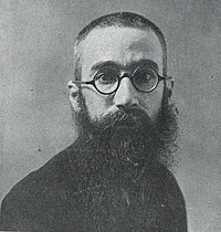 Ramón del Valle-Inclán vuoden 1911 tienoilla.