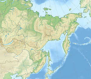 Wrangelov otok na zemljovidu Dalekoistočnog saveznog okruga