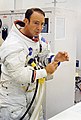 Mitchell v deň štartu Apolla 14, 31. január 1971