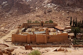 دير سانت كاترين في سيناء بمصر