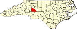 Koartn vo Rowan County innahoib vo North Carolina