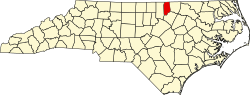 Koartn vo Vance County innahoib vo North Carolina