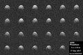 (3200) Phaéton observé par le radiotélescope d'Arecibo le 17 décembre 2017.