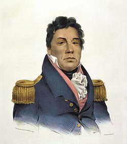 The Choctaw chief Pushmataha, 1824