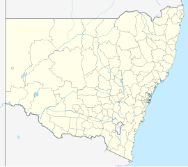 伍伦贡市在新南威尔斯州的位置
