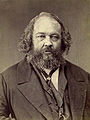 Image 40Russian anarchist Mikhail Bakunin opposed the Marxist aim of dictatorship of the proletariat in favour of universal rebellion and allied himself with the federalists in the First International before his expulsion by the Marxists (from History of socialism)