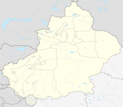 Khorgos está localizado em: Xinjiang