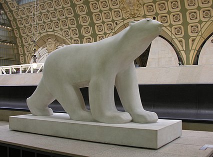 François Pompon, Ours blanc (Urso Polar), Musée d'Orsay (1922)