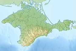 Рельефна мапа Крыму