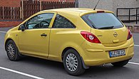 Opel Corsa (three-door)