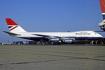 747 in "Negus" livery (photo from 1980, livery used 1974–1985)