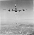 תמונה המנציחה את הגיחה ה-150 של להק הפצצה ה-19, פברואר 1951.
