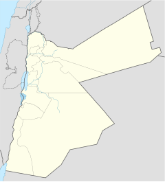 拉姆乾谷在約旦的位置