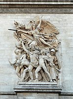 La Marsellesa (1832), de François Rude, Arco de Triunfo de París.
