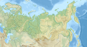 Sankt-Peterburg na zemljovidu Rusije
